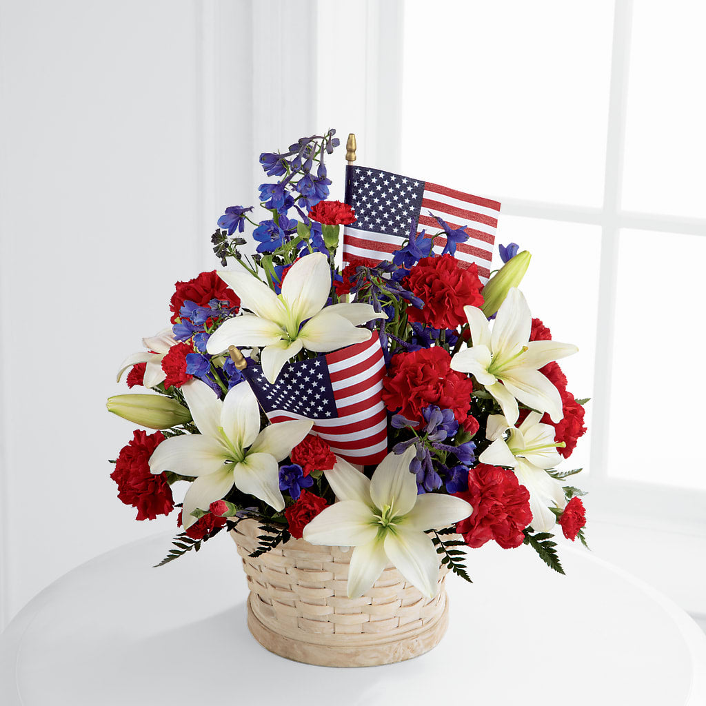 American Glory Bouquet – ANGEL'S FLOWERS AND GIFTS, San Jose CA