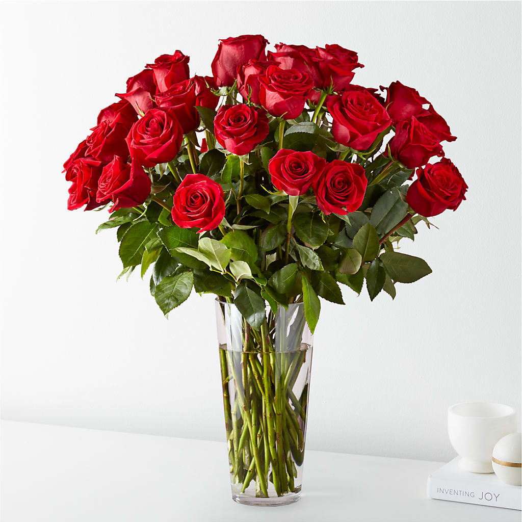 Long Stem Red Rose Bouquet – ANGEL'S FLOWERS AND GIFTS, San Jose CA