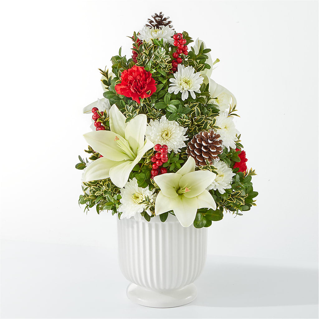 Festive Moments Tree – ANGEL'S FLOWERS AND GIFTS, San Jose CA