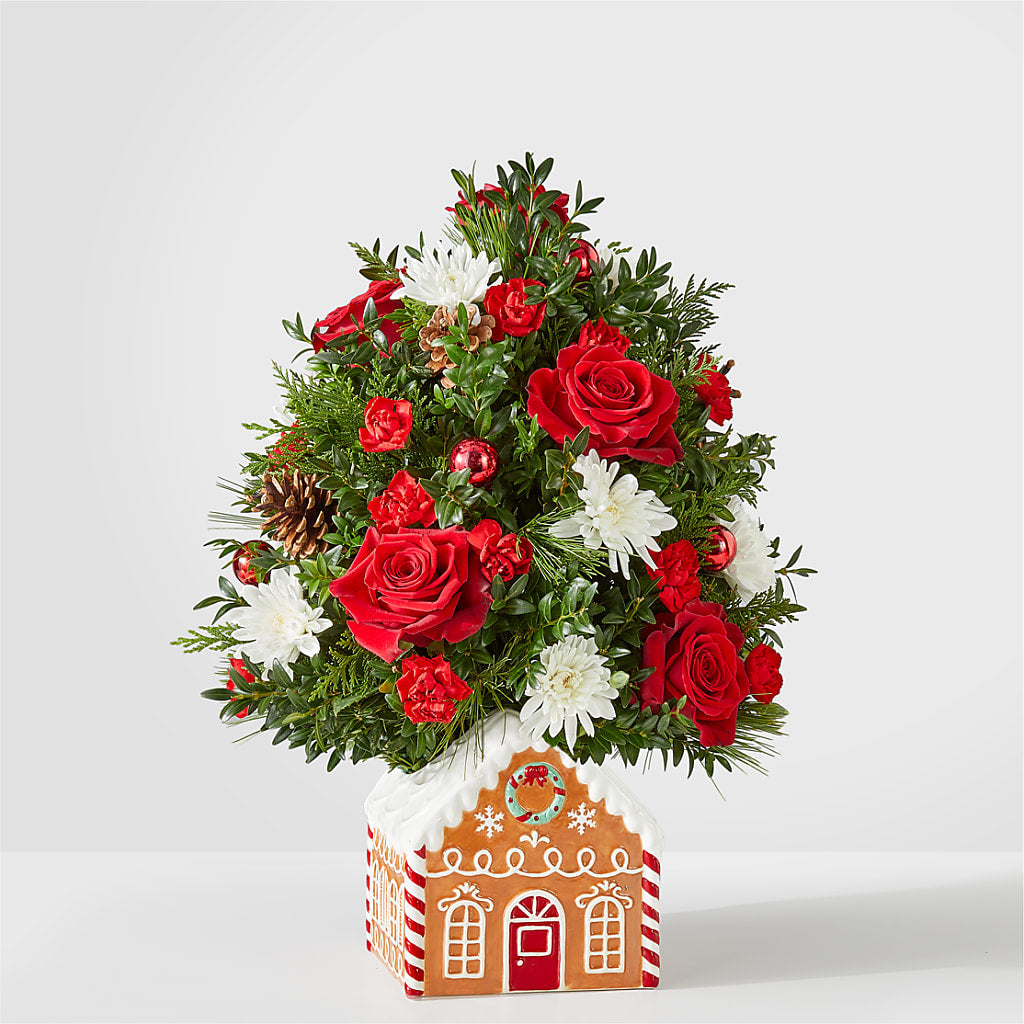 Spiced Gingerbread Tree – ANGEL'S FLOWERS AND GIFTS, San Jose CA