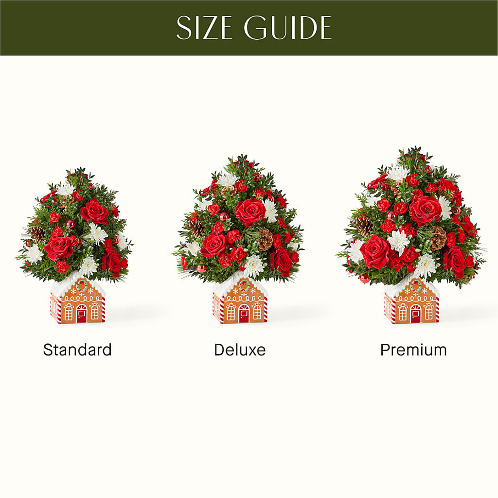 Spiced Gingerbread Tree – ANGEL'S FLOWERS AND GIFTS, San Jose CA