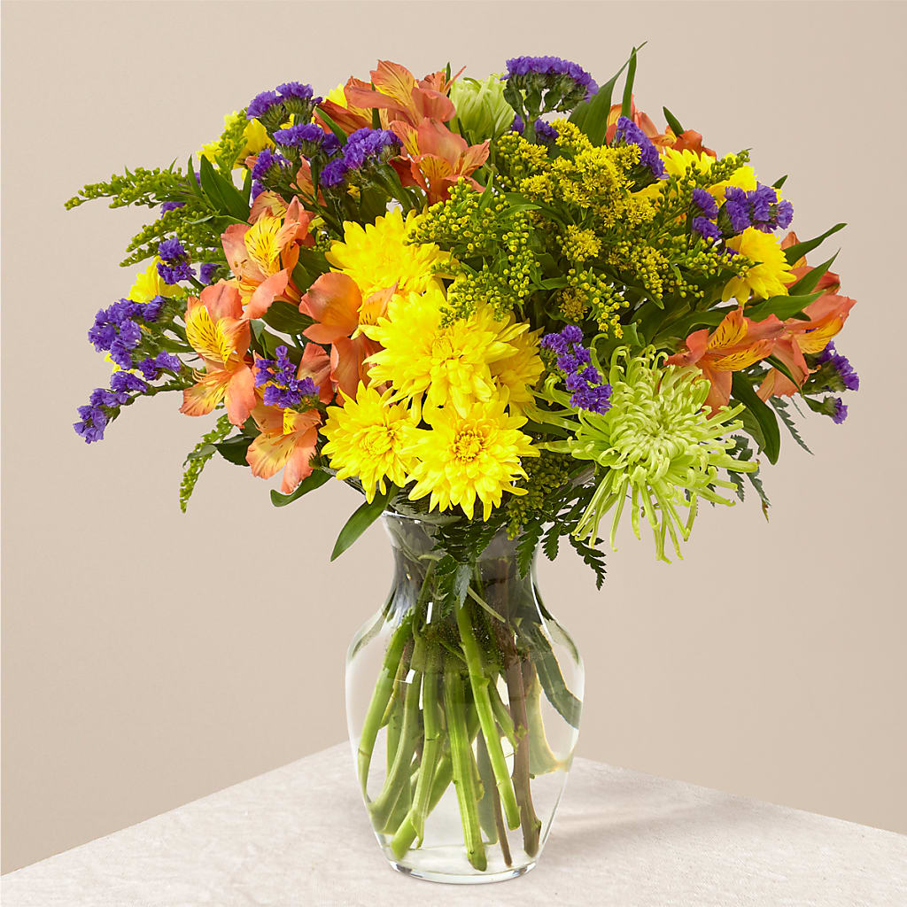 Marmalade Skies Bouquet – ANGEL'S FLOWERS AND GIFTS, San Jose CA