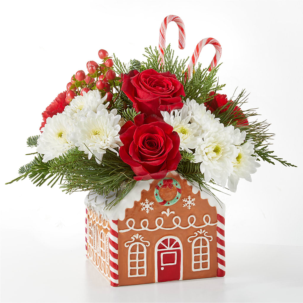 Gingerbread Bakery Bouquet – ANGEL'S FLOWERS AND GIFTS, San Jose CA