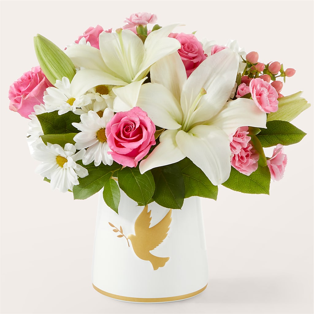 Whispers of Comfort Bouquet – ANGEL'S FLOWERS AND GIFTS, San Jose CA