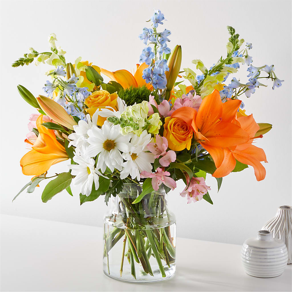 Sun Salutation Bouquet – ANGEL'S FLOWERS AND GIFTS, San Jose CA