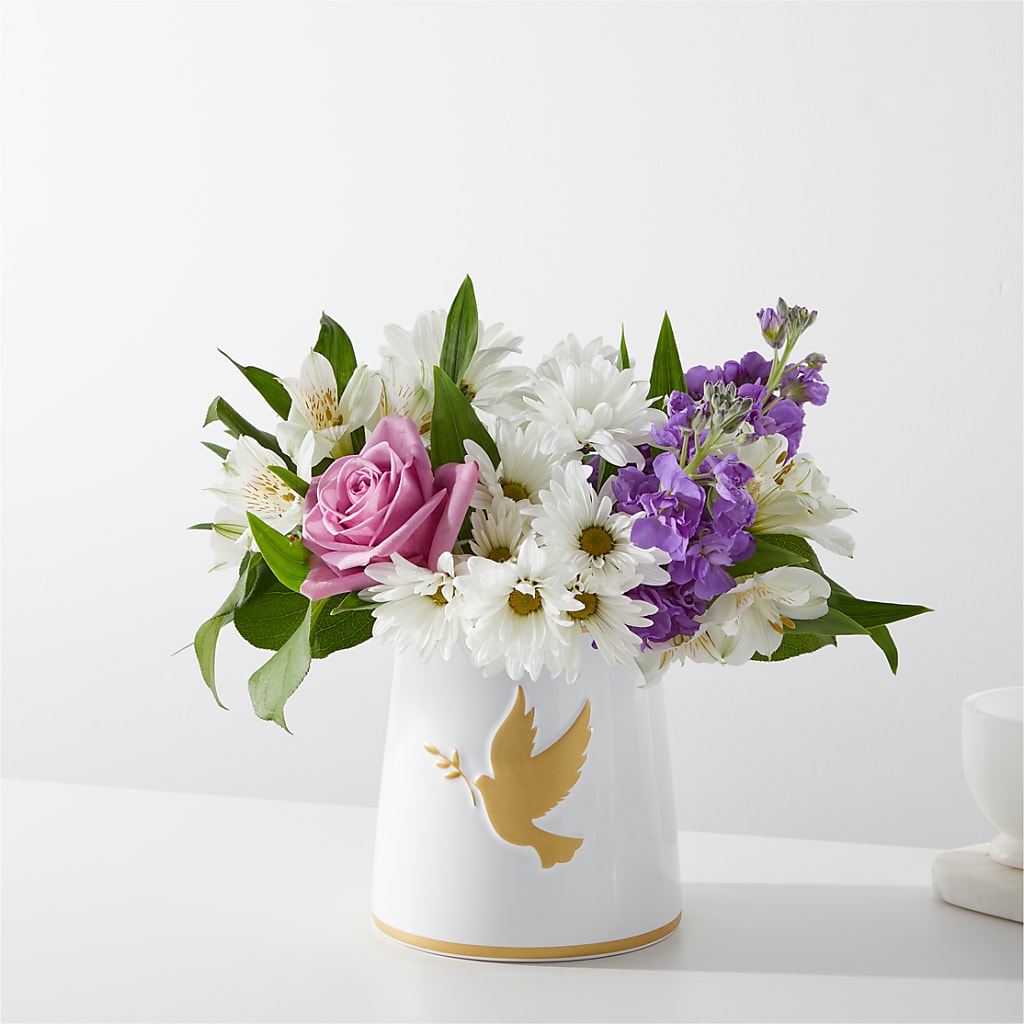 Garden of Peace Bouquet – ANGEL'S FLOWERS AND GIFTS, San Jose CA