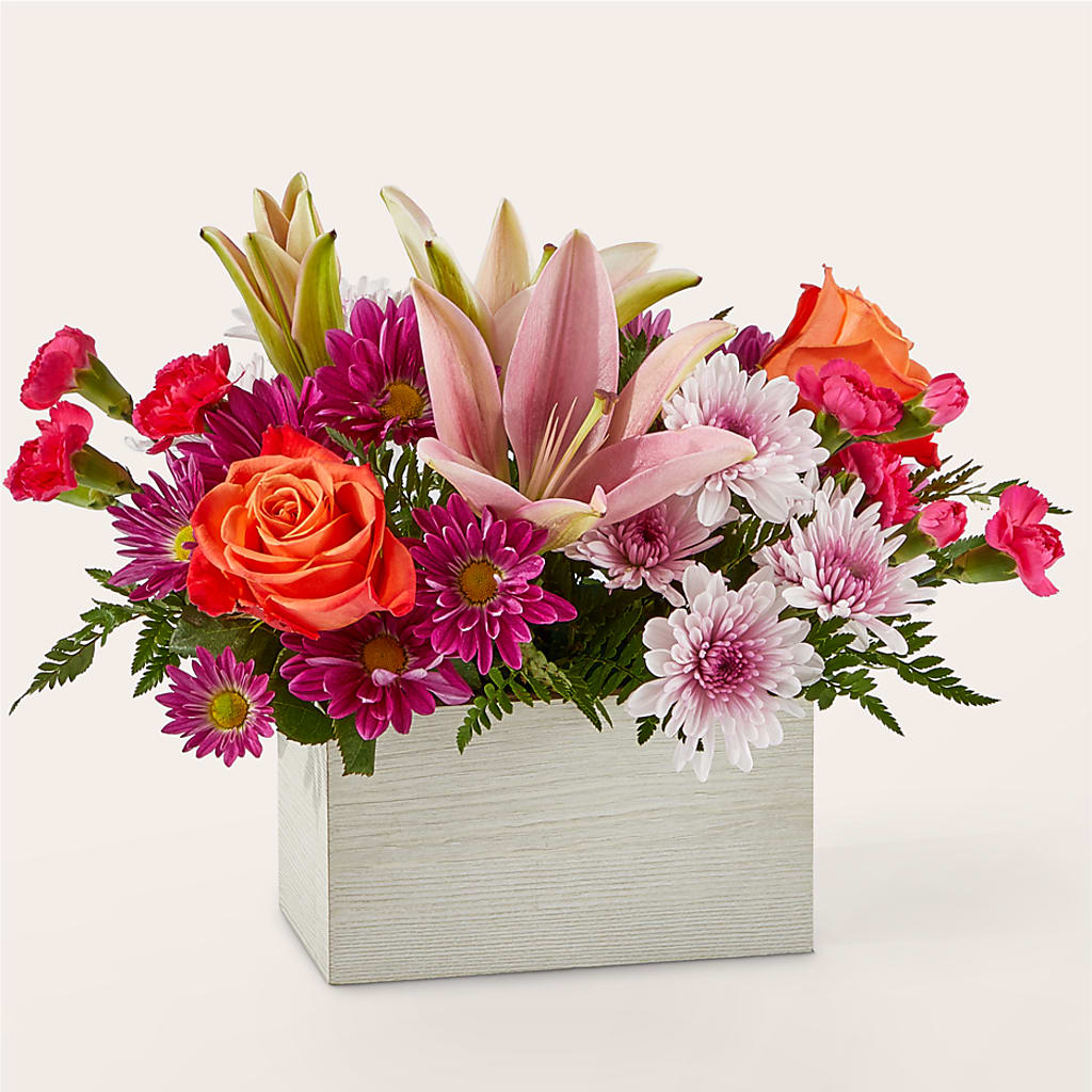 Light of My Life Box Bouquet – ANGEL'S FLOWERS AND GIFTS, San Jose CA