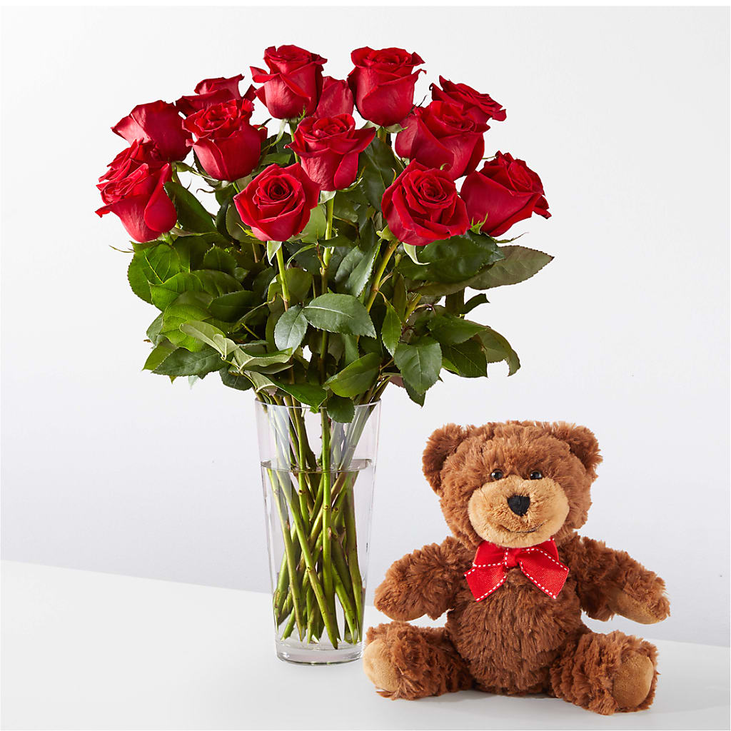Romantic Long Stem Red Rose Bouquet Bundles – ANGEL'S FLOWERS AND GIFTS, San Jose CA