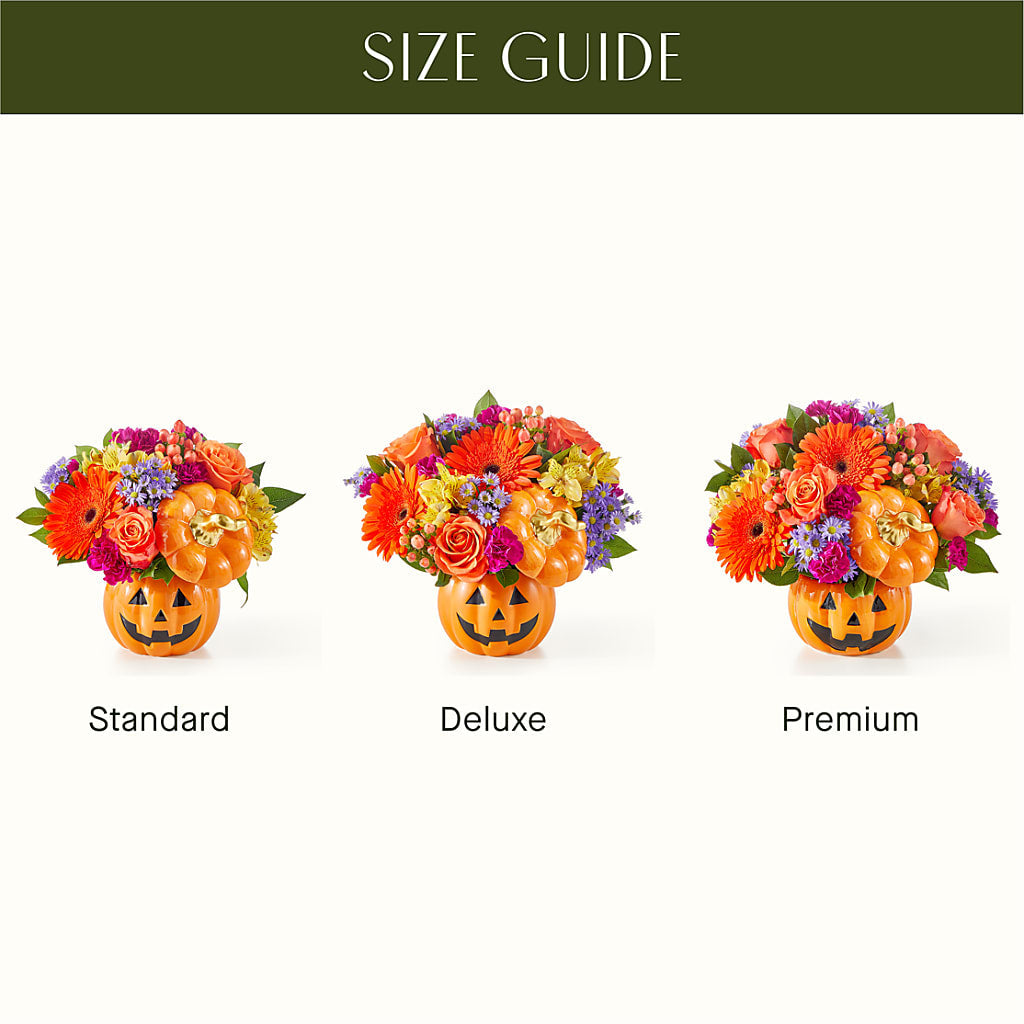 Tricks & Treats Pumpkin – ANGEL'S FLOWERS AND GIFTS, San Jose CA