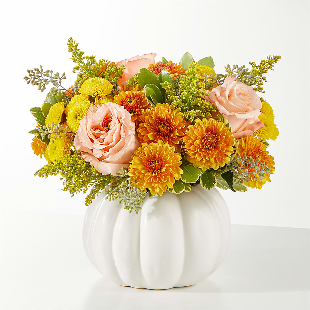 Peachy Pumpkin – ANGEL'S FLOWERS AND GIFTS, San Jose CA