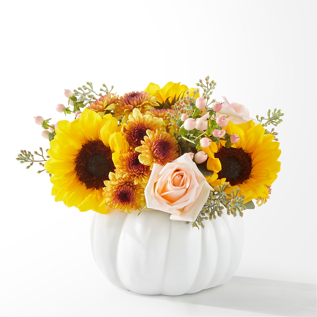 Pumpkin to Talk About Bouquet – ANGEL'S FLOWERS AND GIFTS, San Jose CA