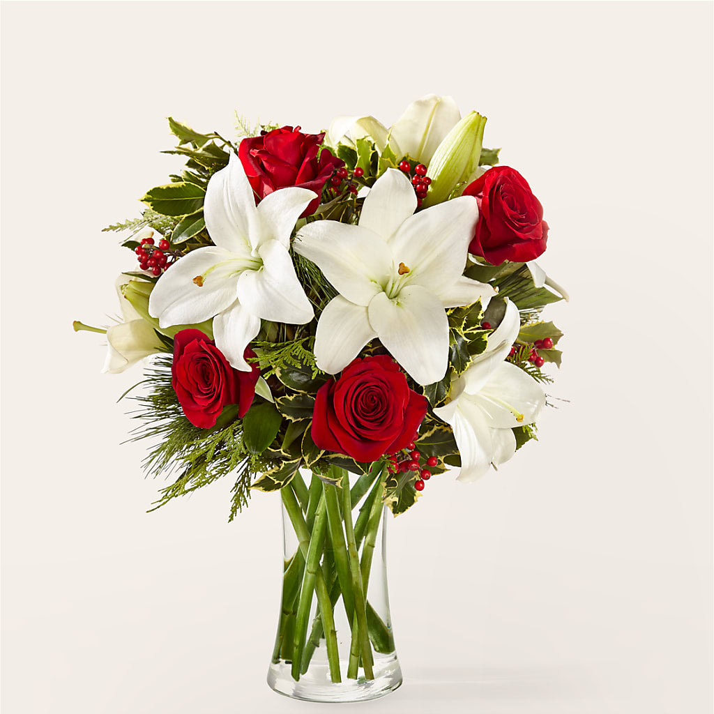 Sparkling Snowflakes Bouquet – ANGEL'S FLOWERS AND GIFTS, San Jose CA