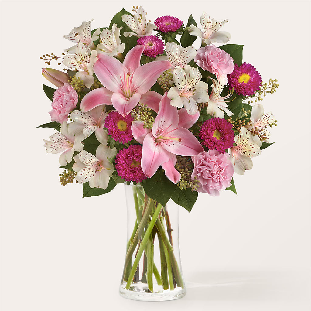 Feeling Fuchsia Bouquet – ANGEL'S FLOWERS AND GIFTS, San Jose CA