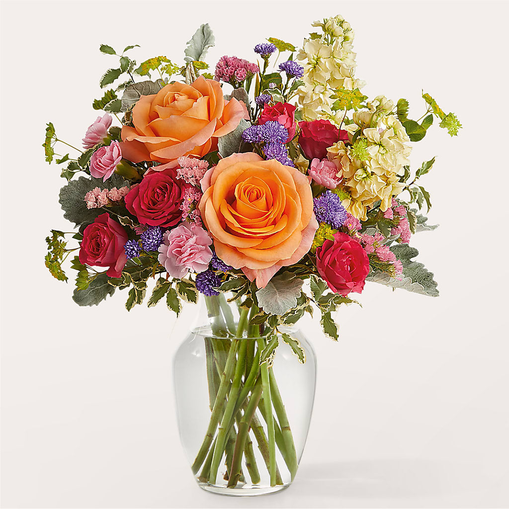Tangerine Tango Bouquet – ANGEL'S FLOWERS AND GIFTS, San Jose CA