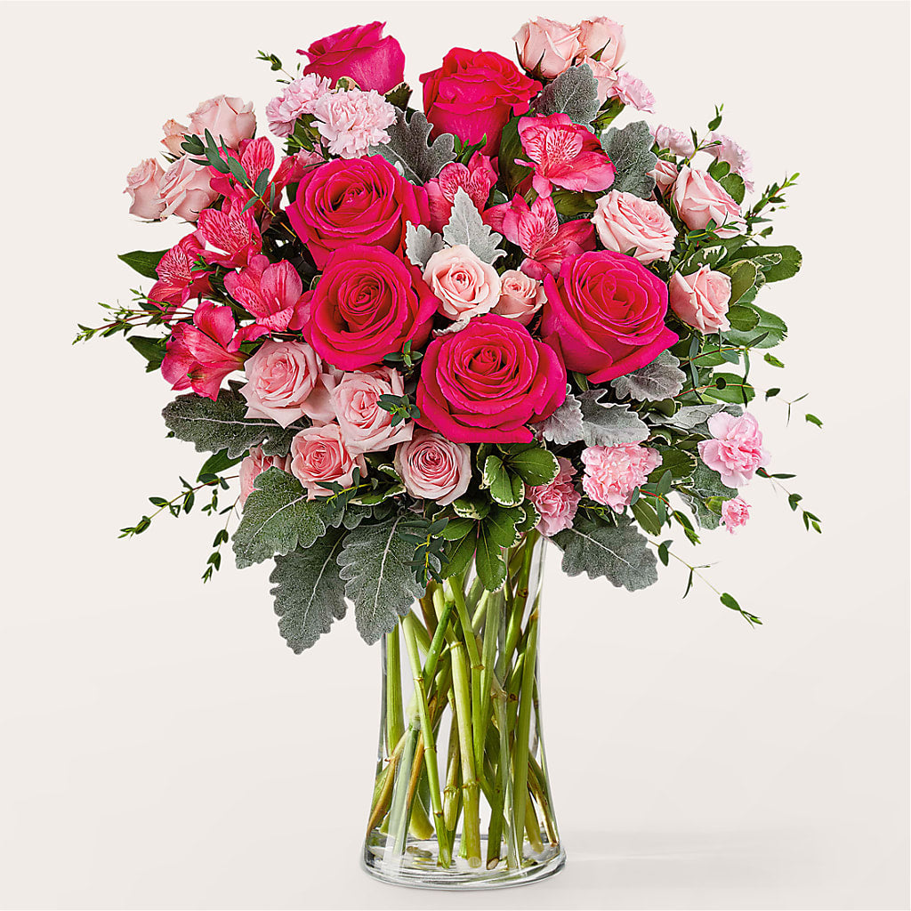 Tickled Pink Bouquet – ANGEL'S FLOWERS AND GIFTS, San Jose CA