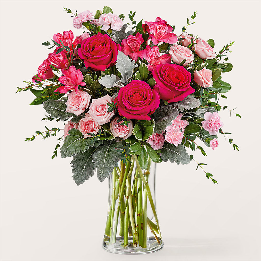 Tickled Pink Bouquet – ANGEL'S FLOWERS AND GIFTS, San Jose CA