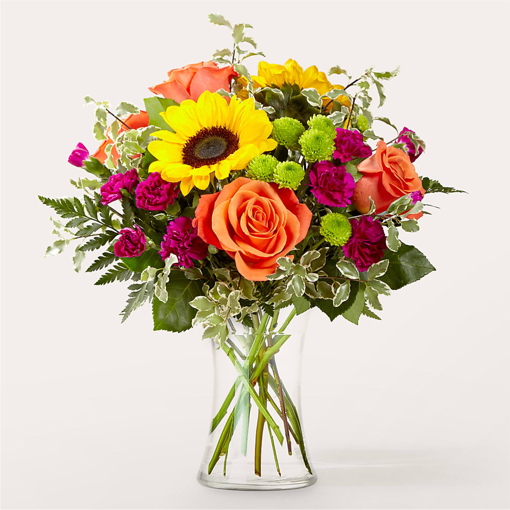Warmth & Light Bouquet – ANGEL'S FLOWERS AND GIFTS, San Jose CA