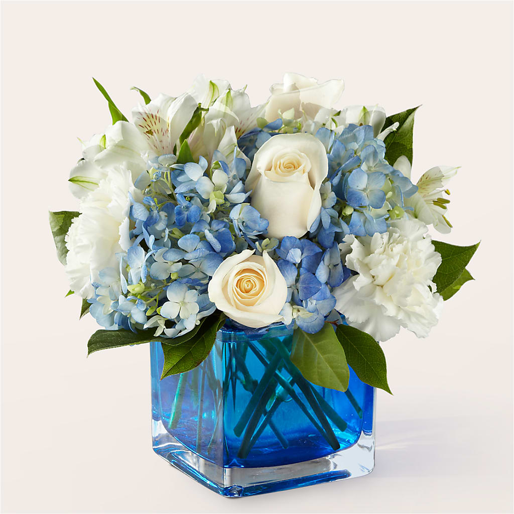 Soothing Waters Bouquet – ANGEL'S FLOWERS AND GIFTS, San Jose CA