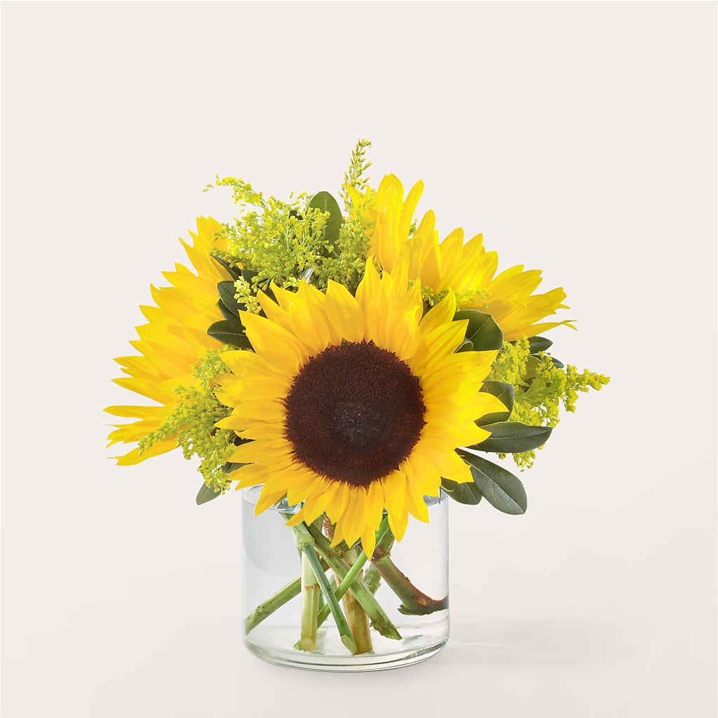 Beaming Sunflower Bouquet – ANGEL'S FLOWERS AND GIFTS, San Jose CA