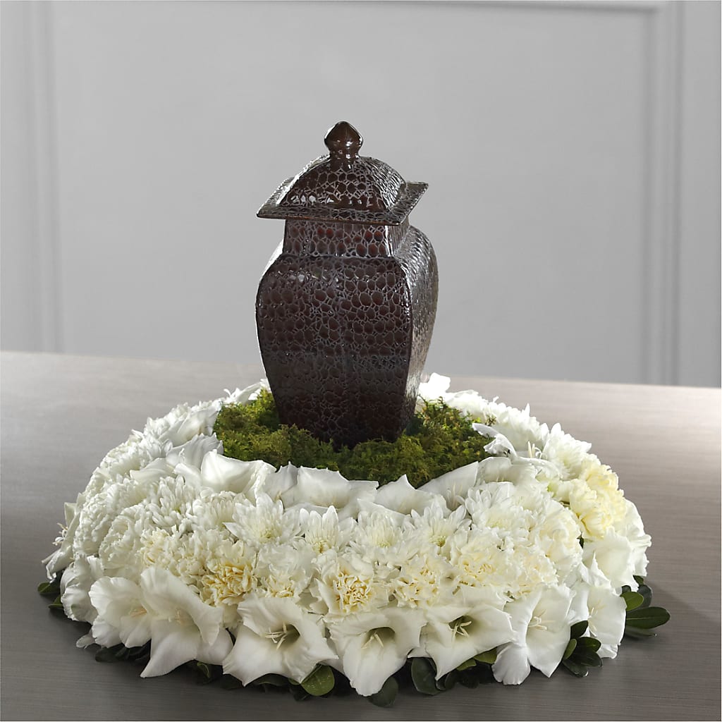 Encircling Grace Arrangement – ANGEL'S FLOWERS AND GIFTS, San Jose CA