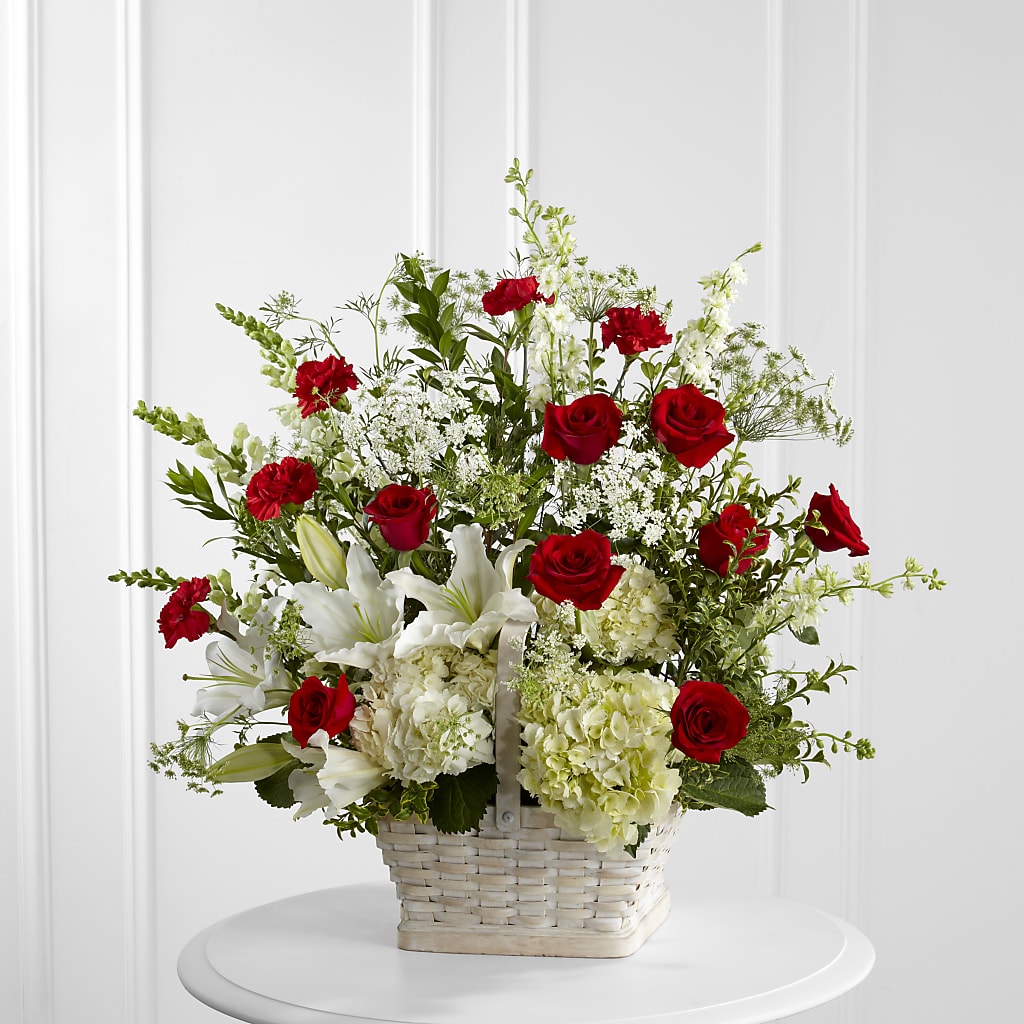 In Loving Memory Arrangement – ANGEL'S FLOWERS AND GIFTS, San Jose CA