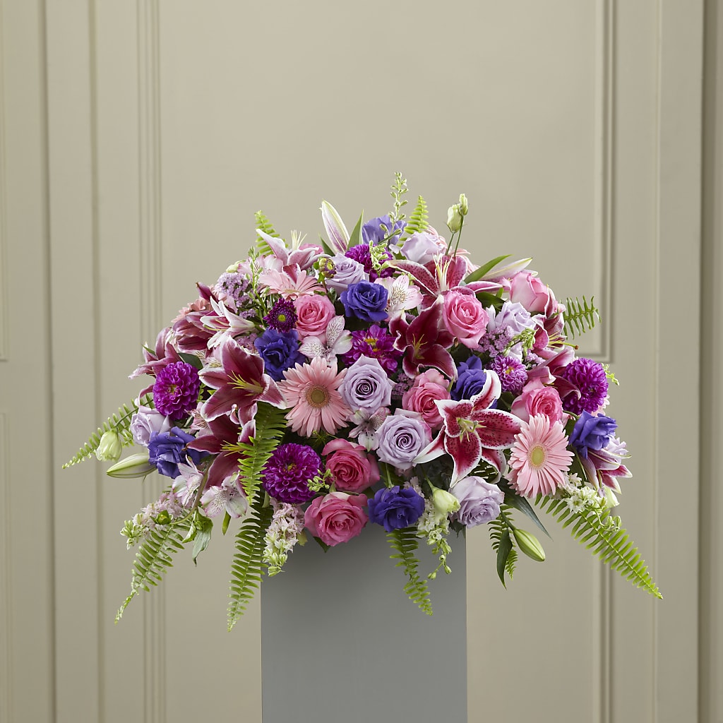 Fare Thee Well Pedestal – ANGEL'S FLOWERS AND GIFTS, San Jose CA