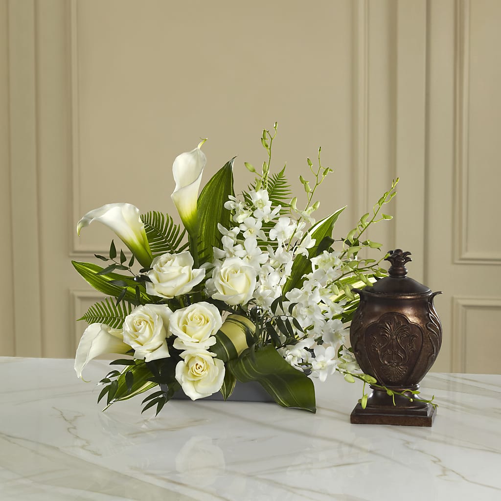 At Peace Arrangement – ANGEL'S FLOWERS AND GIFTS, San Jose CA