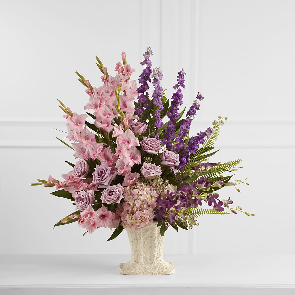 Flowing Garden Arrangement – ANGEL'S FLOWERS AND GIFTS, San Jose CA