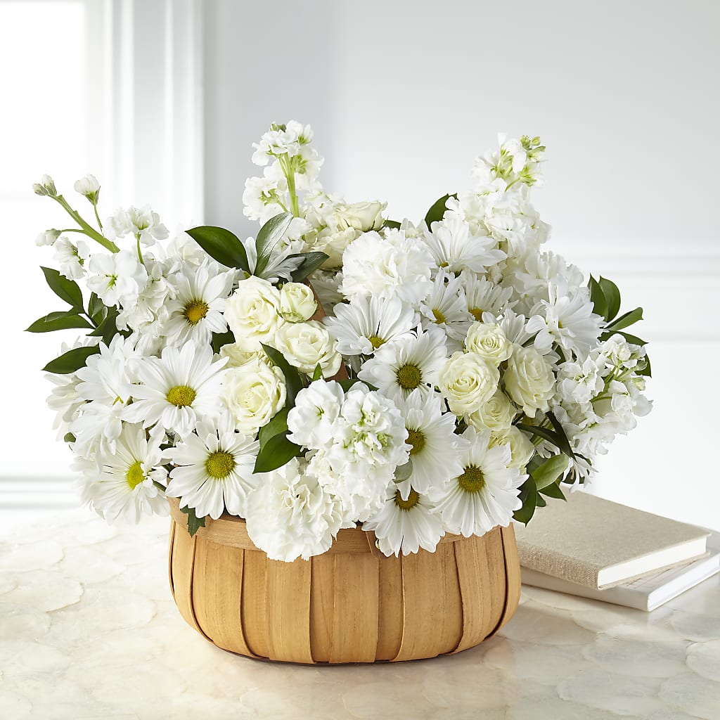 Graceful Garden Basket – ANGEL'S FLOWERS AND GIFTS, San Jose CA