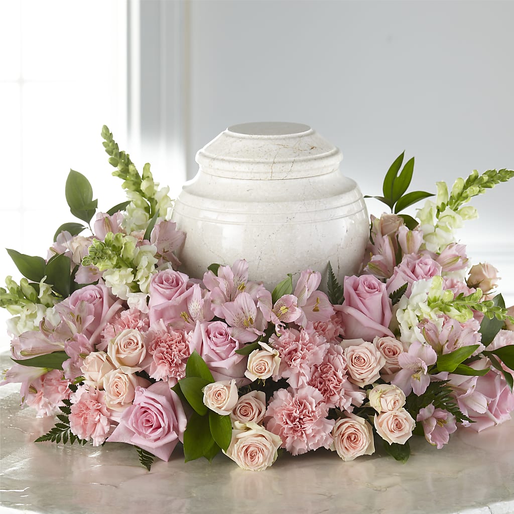 Blooms of Hope Cremation Adornment – ANGEL'S FLOWERS AND GIFTS, San Jose CA