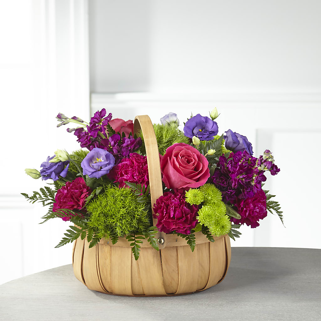 Serene Sanctuary Basket – ANGEL'S FLOWERS AND GIFTS, San Jose CA