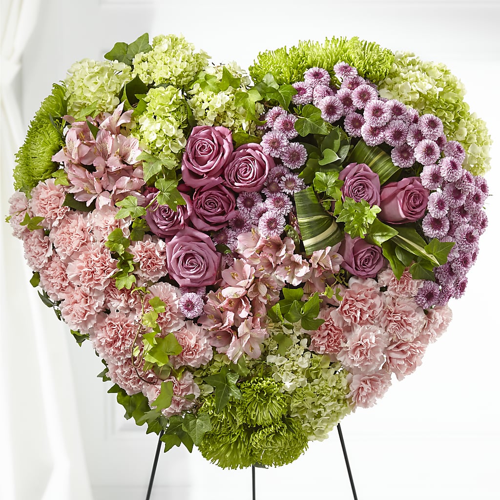 Heartwarming Standing Heart – ANGEL'S FLOWERS AND GIFTS, San Jose CA
