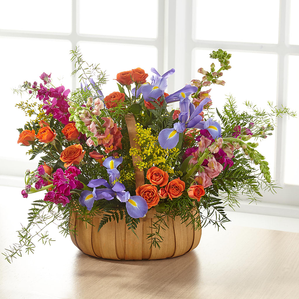 Garden of Life Basket – ANGEL'S FLOWERS AND GIFTS, San Jose CA