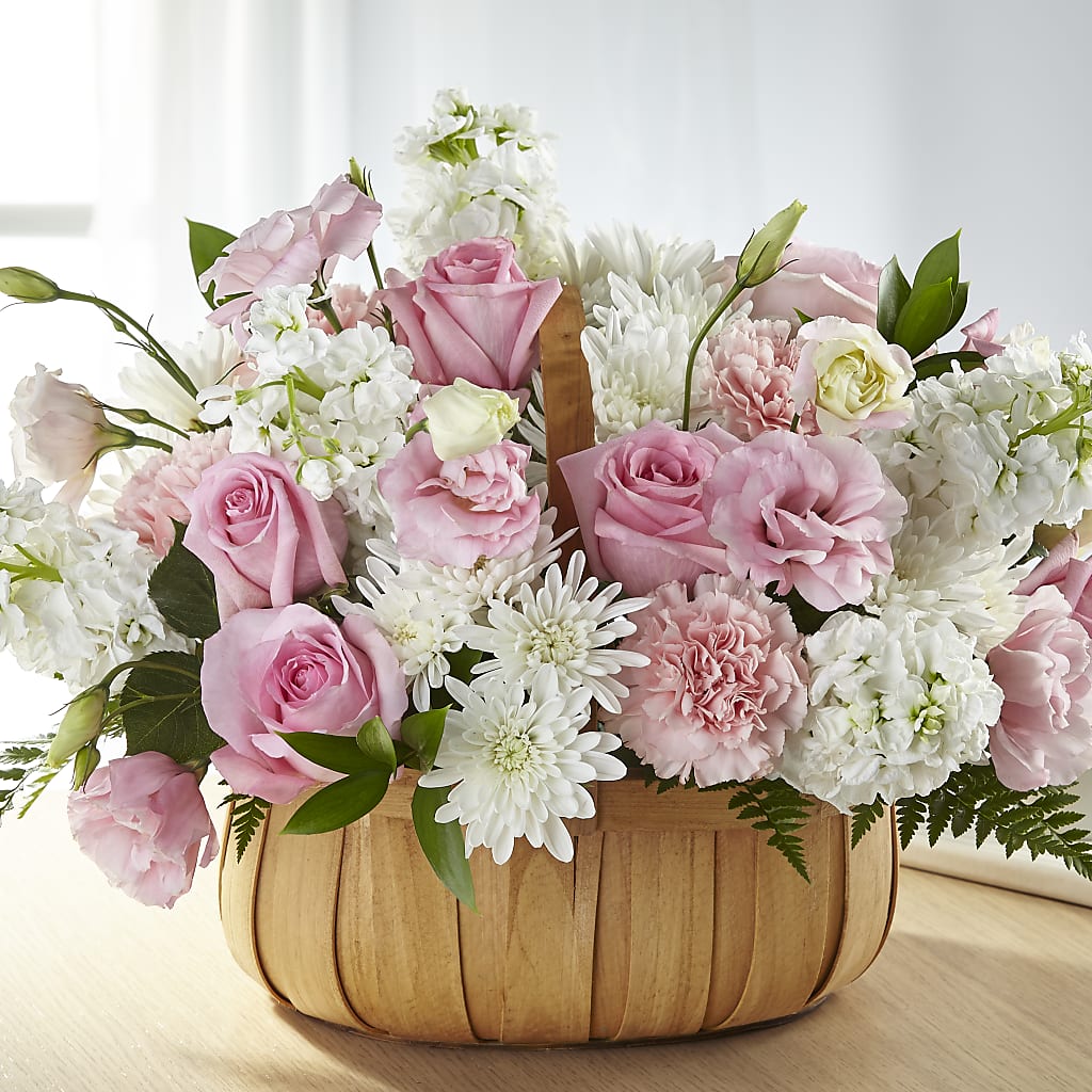 Always Graceful Basket – ANGEL'S FLOWERS AND GIFTS, San Jose CA