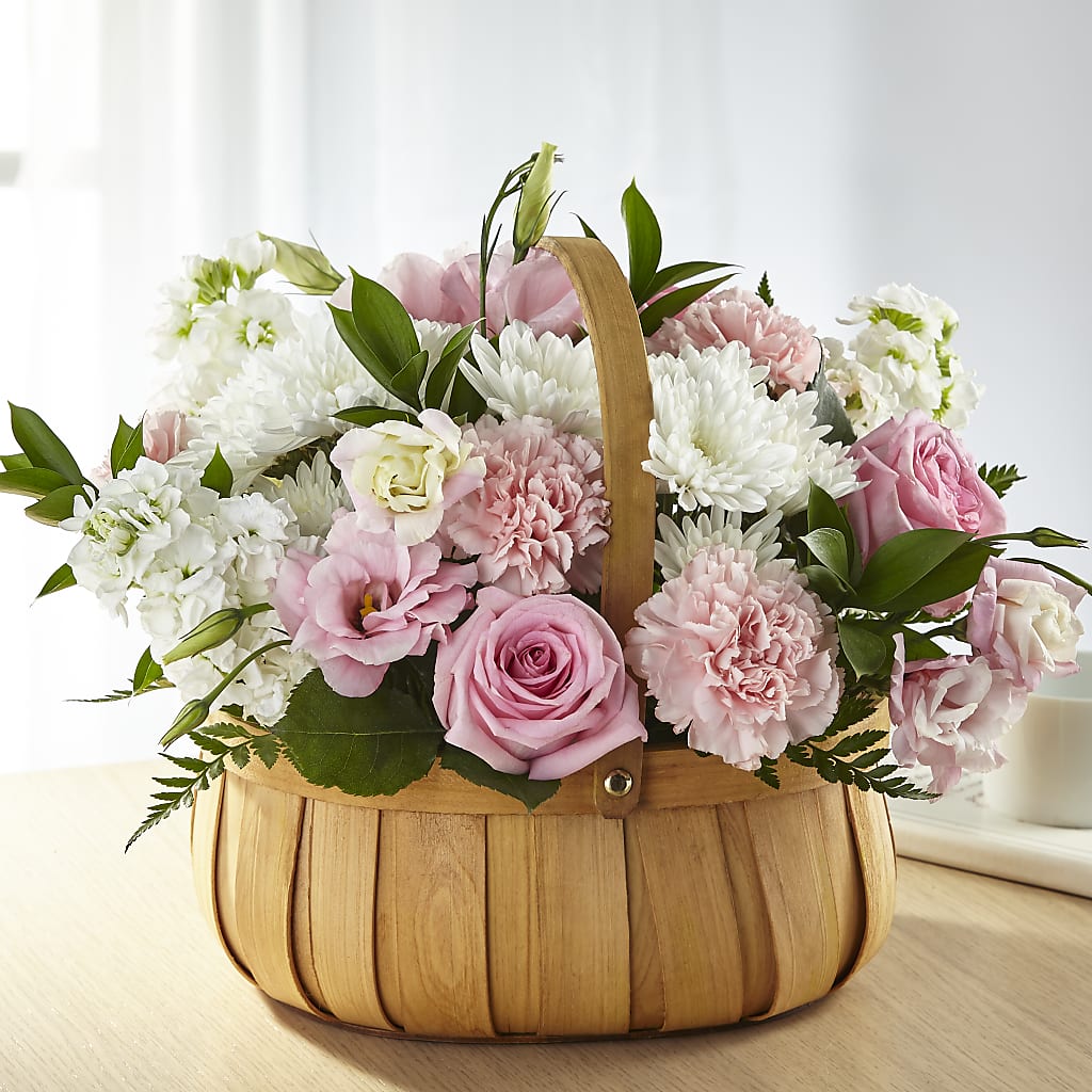 Always Graceful Basket – ANGEL'S FLOWERS AND GIFTS, San Jose CA