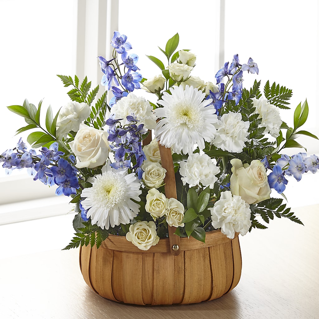 Harmony & Grace Basket – ANGEL'S FLOWERS AND GIFTS, San Jose CA