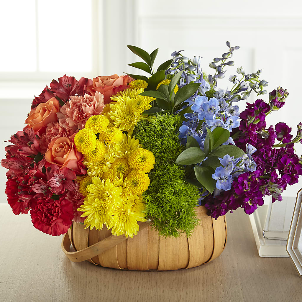 Prideful Basket – ANGEL'S FLOWERS AND GIFTS, San Jose CA