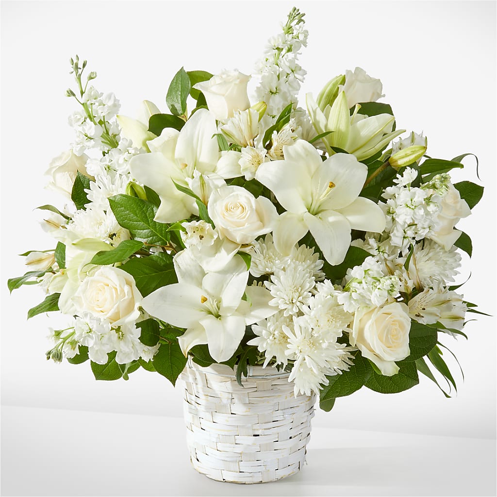 Peaceful Reflections Arrangement – ANGEL'S FLOWERS AND GIFTS, San Jose CA