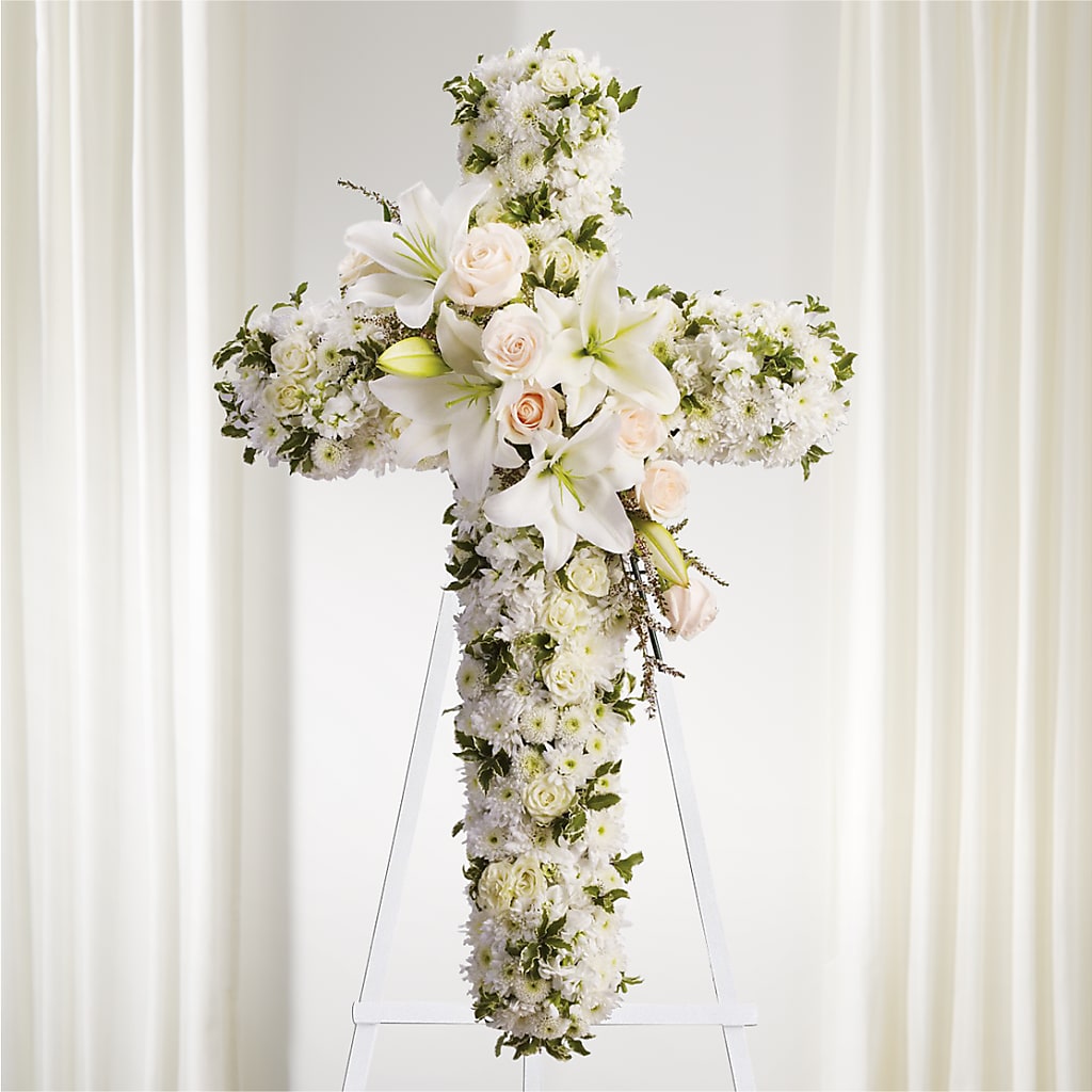 Spiritual Guidance Standing Spray – ANGEL'S FLOWERS AND GIFTS, San Jose CA