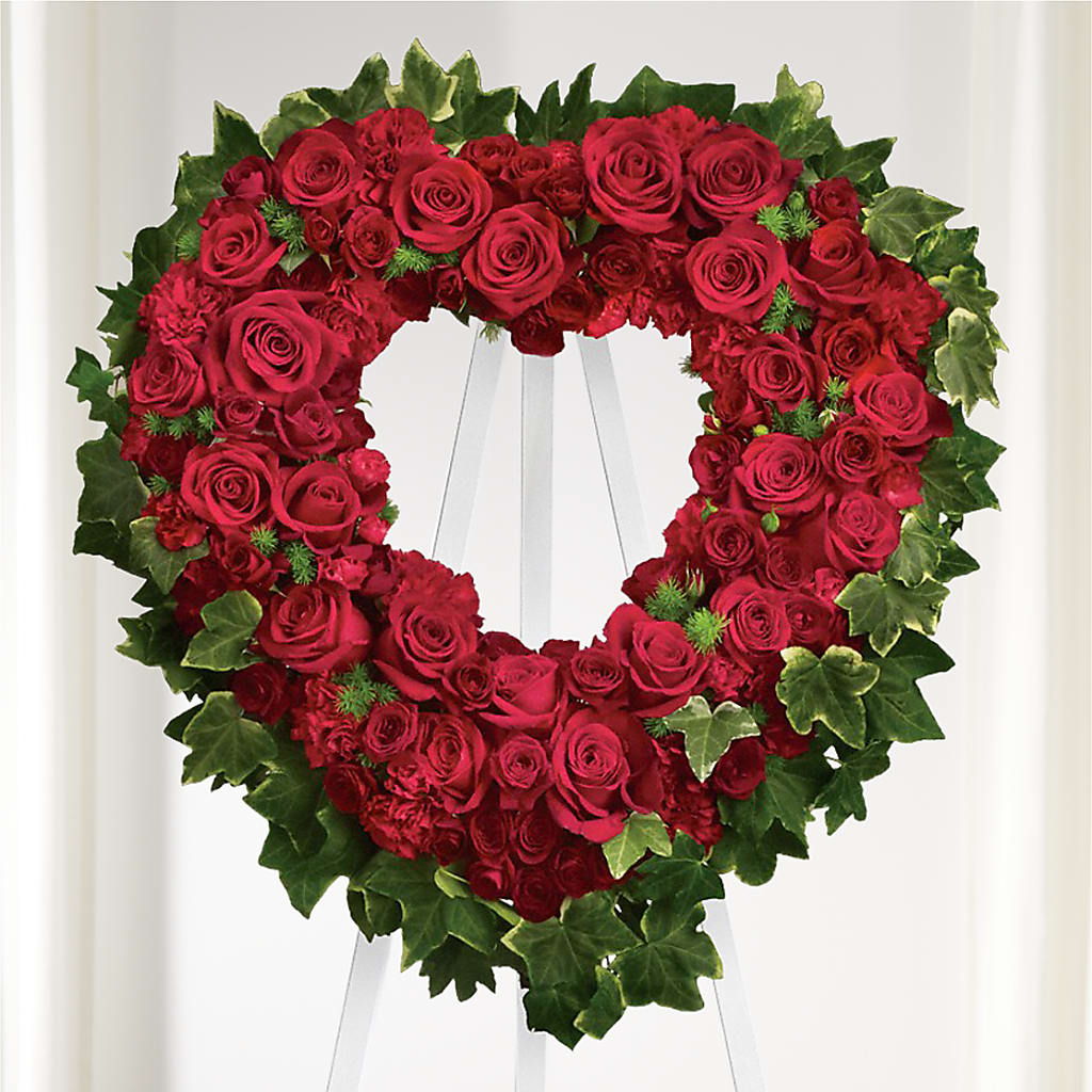 Wholehearted Standing Spray – ANGEL'S FLOWERS AND GIFTS, San Jose CA