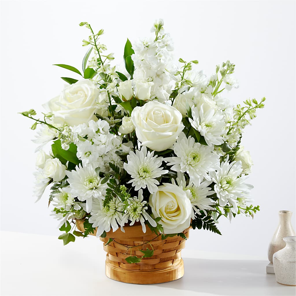 Heartfelt Condolences Arrangement – ANGEL'S FLOWERS AND GIFTS, San Jose CA
