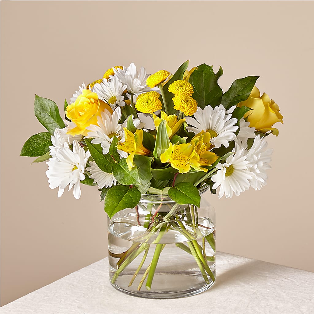 Sunny Sentiments Bouquet – ANGEL'S FLOWERS AND GIFTS, San Jose CA