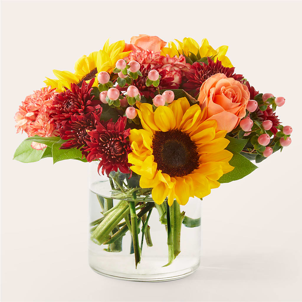 September Sunset Bouquet – ANGEL'S FLOWERS AND GIFTS, San Jose CA