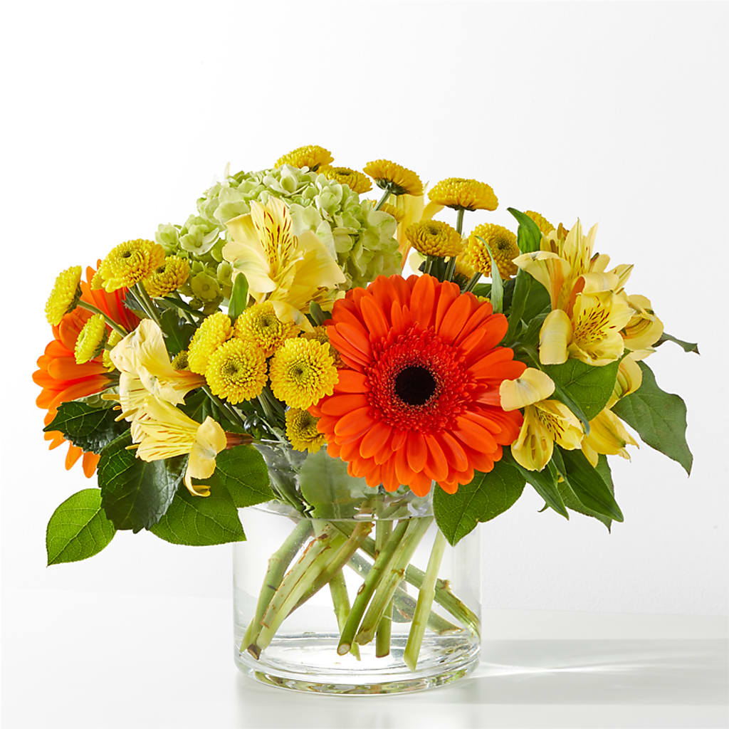 Autumn Sunshine Bouquet – ANGEL'S FLOWERS AND GIFTS, San Jose CA
