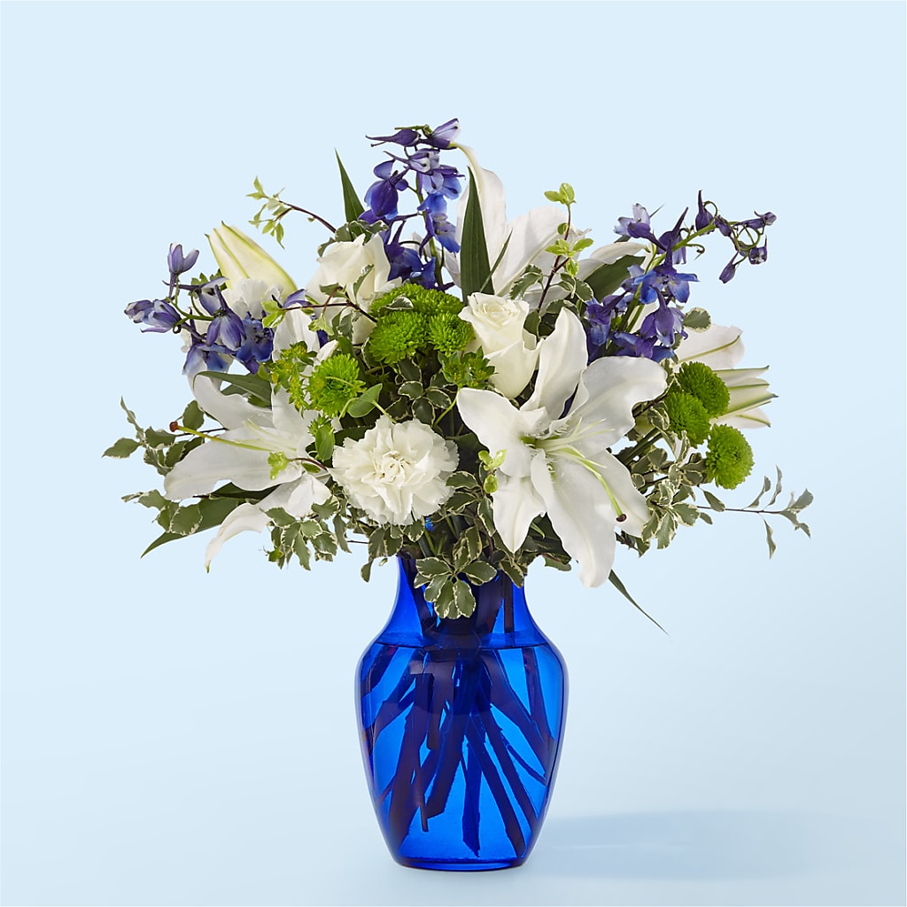 Santorini Bouquet – ANGEL'S FLOWERS AND GIFTS, San Jose CA