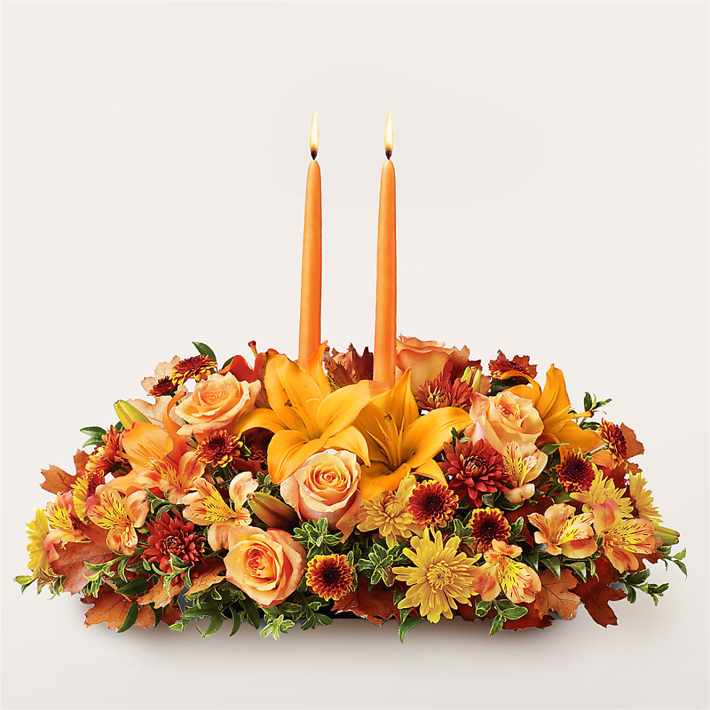 Traditions Centerpiece – ANGEL'S FLOWERS AND GIFTS, San Jose CA
