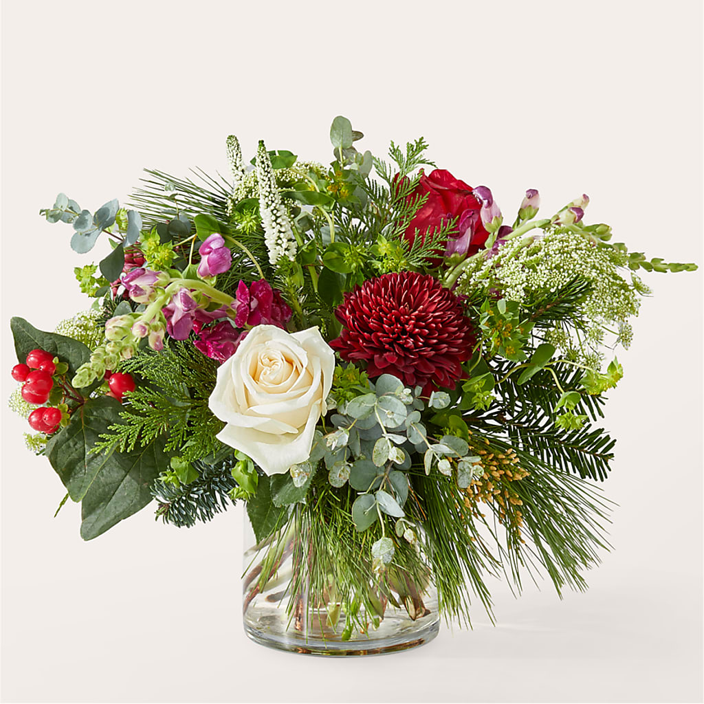 Cranberry Fizz Bouquet – ANGEL'S FLOWERS AND GIFTS, San Jose CA