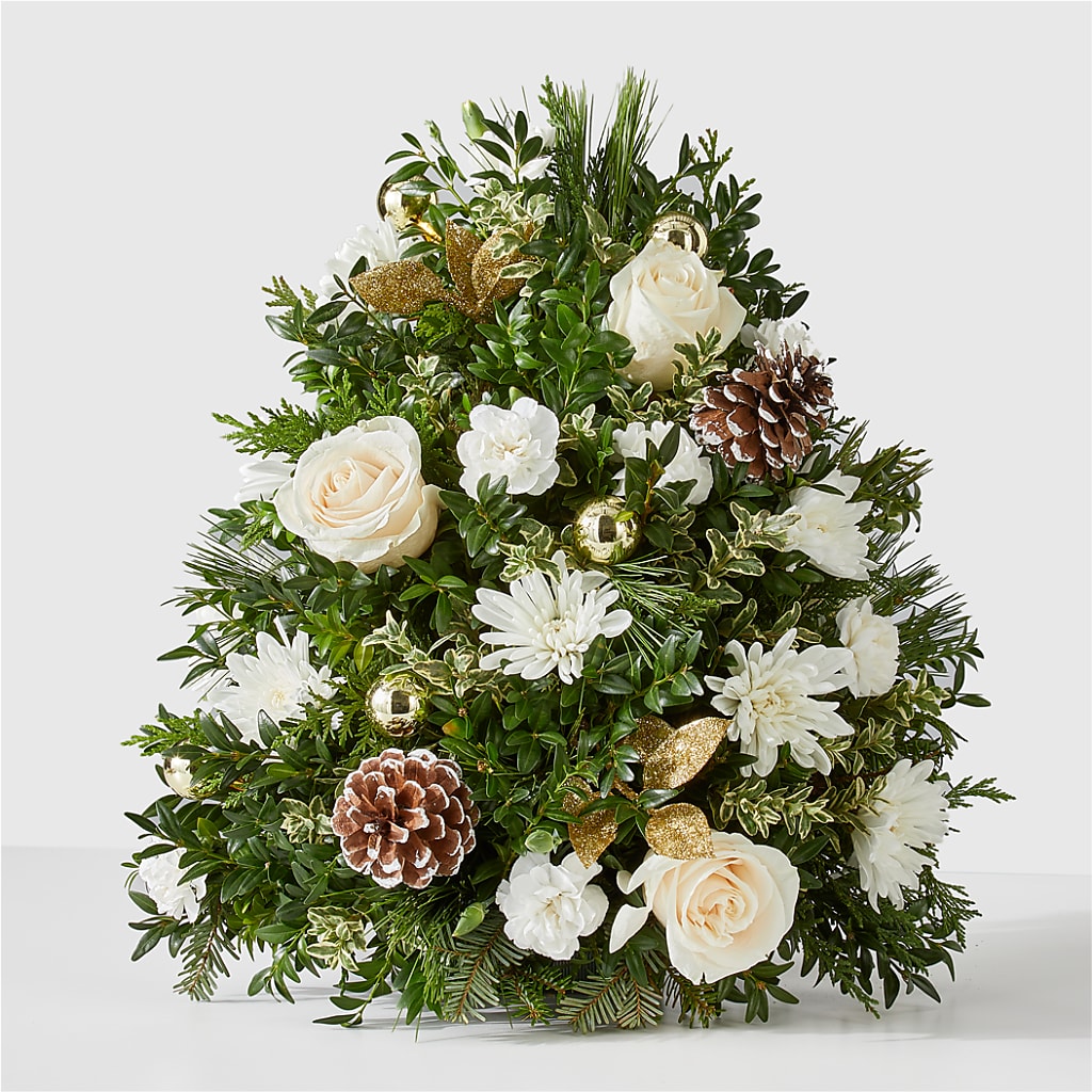 Snowed In Tree – ANGEL'S FLOWERS AND GIFTS, San Jose CA