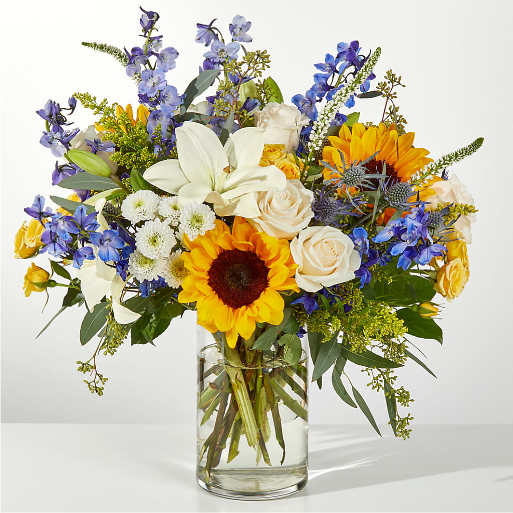 Wonderfully Sunny Bouquet – ANGEL'S FLOWERS AND GIFTS, San Jose CA