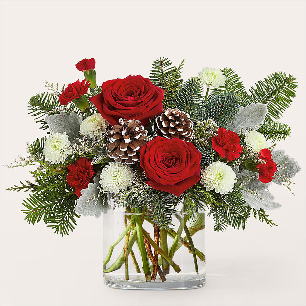 Yule Cheer Bouquet – ANGEL'S FLOWERS AND GIFTS, San Jose CA